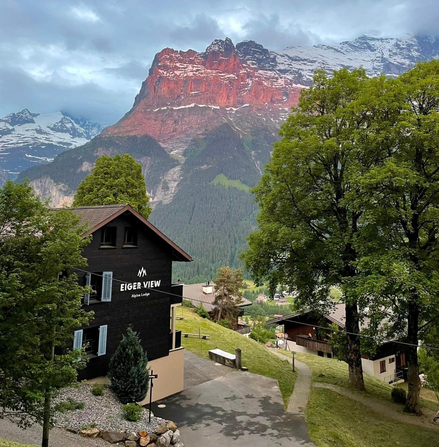 Eiger View Alpine Lodge Grindelwald Dış mekan fotoğraf